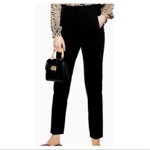 Topshop Slim Cut Black Trousers